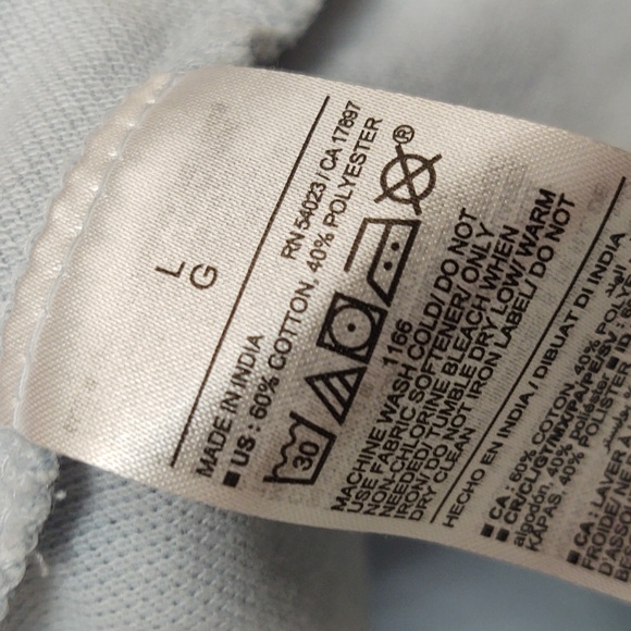 EUC Mens Pale Blue Old Navy Polo Size L - Picture 5 of 5